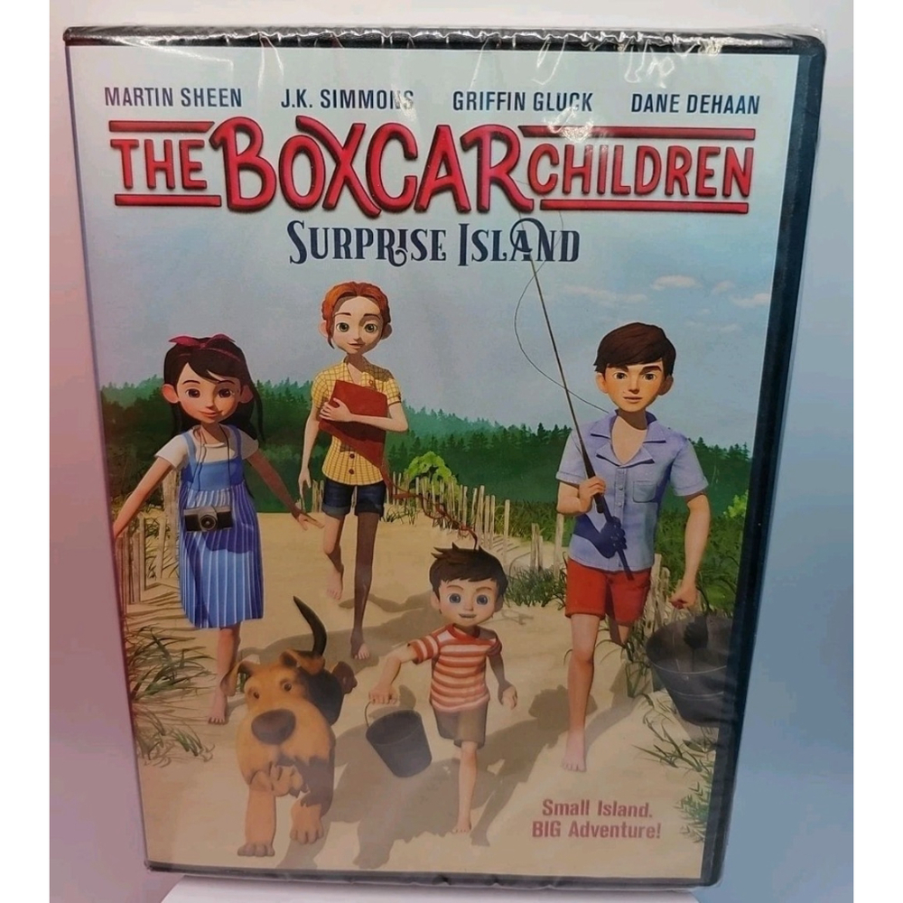 The Boxcar Children Surprise Island (DVD, 2017, JK Simmons, Region 1) New Sealed
